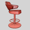 Gaming Machine Stool 3D Model