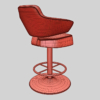 Gaming Machine Stool 3D Model