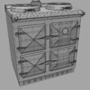 Cast Iron Range Cooker 3D Model