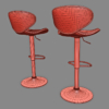 SaddleBack Stool 3D Model