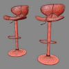 SaddleBack Stool 3D Model