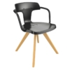 Tolix T14 Wood Chair 3D Model