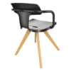 Tolix T14 Wood Chair 3D Model