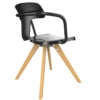 Tolix T14 Wood Chair 3D Model