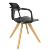 Tolix T14 Wood Chair 3D Model