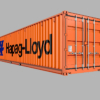 40ft Open Sided Shipping Container 3D Model (Standard Size)