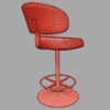 Gaming Stool 3D Model