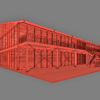 Losberger De Boer Maxiflex Emporium Arcum Event Temporary Structure Double Deck 3D Model