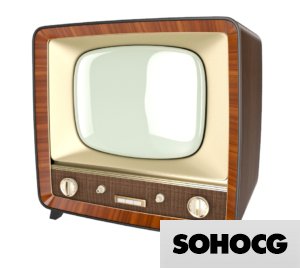 Old Vintage TV Retro Television 3D Model