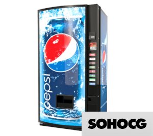 Pepsi Soda Can Vending Machine 3D Model