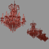 Chandelier 3D Model Lustre Crystal Traditional Light