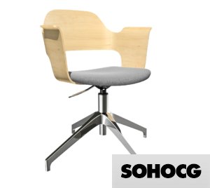 IKEA Fjallberget Conference Chair 3D Model