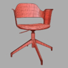 IKEA Fjallberget Conference Chair 3D Model