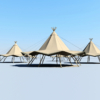 Tipi 3D Model Event Wedding Party Tent