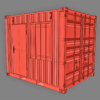 10ft Portable Office Container 3D Model Portacabin