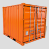 10ft Shipping Container 3D Model (Standard Size)