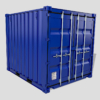 10ft Shipping Container 3D Model (Standard Size)