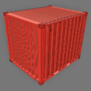 10ft Shipping Container 3D Model (Standard Size)