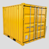 10ft Shipping Container 3D Model (Standard Size)