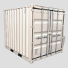 10ft Shipping Container 3D Model (Standard Size)