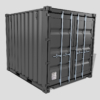 10ft Shipping Container 3D Model (Standard Size)