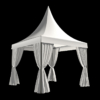 Pagoda Marquee Event Wedding Party Tent 3D Model