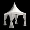 Pagoda Marquee Event Wedding Party Tent 3D Model