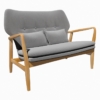 Haddie Malmo Wood Frame Chair & Sofa 3D Model Collection