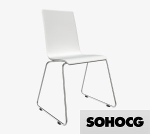 Alicante Exhibition Chair 3D Model