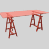 Poseur Meeting Table 3D Model Collection