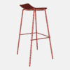 Glacier Exhibition Minimalist Bar Stool 3D Model