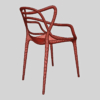 Masters Chair Philippe Starck Kartell 3D Model