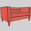 Geneva Chair & Sofa 3D Model Collection