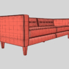 Geneva Chair & Sofa 3D Model Collection