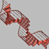 Cast Iron Victorian Spiral Staircase 3D Model