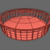 20x20m Losberger De Boer Panorama Dome Event Space 3D Model