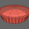 20x20m Losberger De Boer Panorama Dome Event Space 3D Model