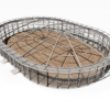 30x20m Losberger De Boer Panorama Dome Event Space 3D Model