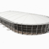 40x20m Losberger De Boer Panorama Dome Event Space 3D Model