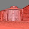 Camden Roundhouse Exterior 3D Model