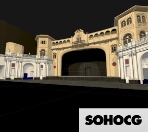 Brixton Academy 3D Model O2 Music Venue London