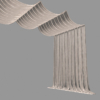 Event Design Curtain Drapes 3D Model Collection