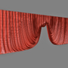 Event Design Curtain Drapes 3D Model Collection