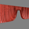 Event Design Curtain Drapes 3D Model Collection